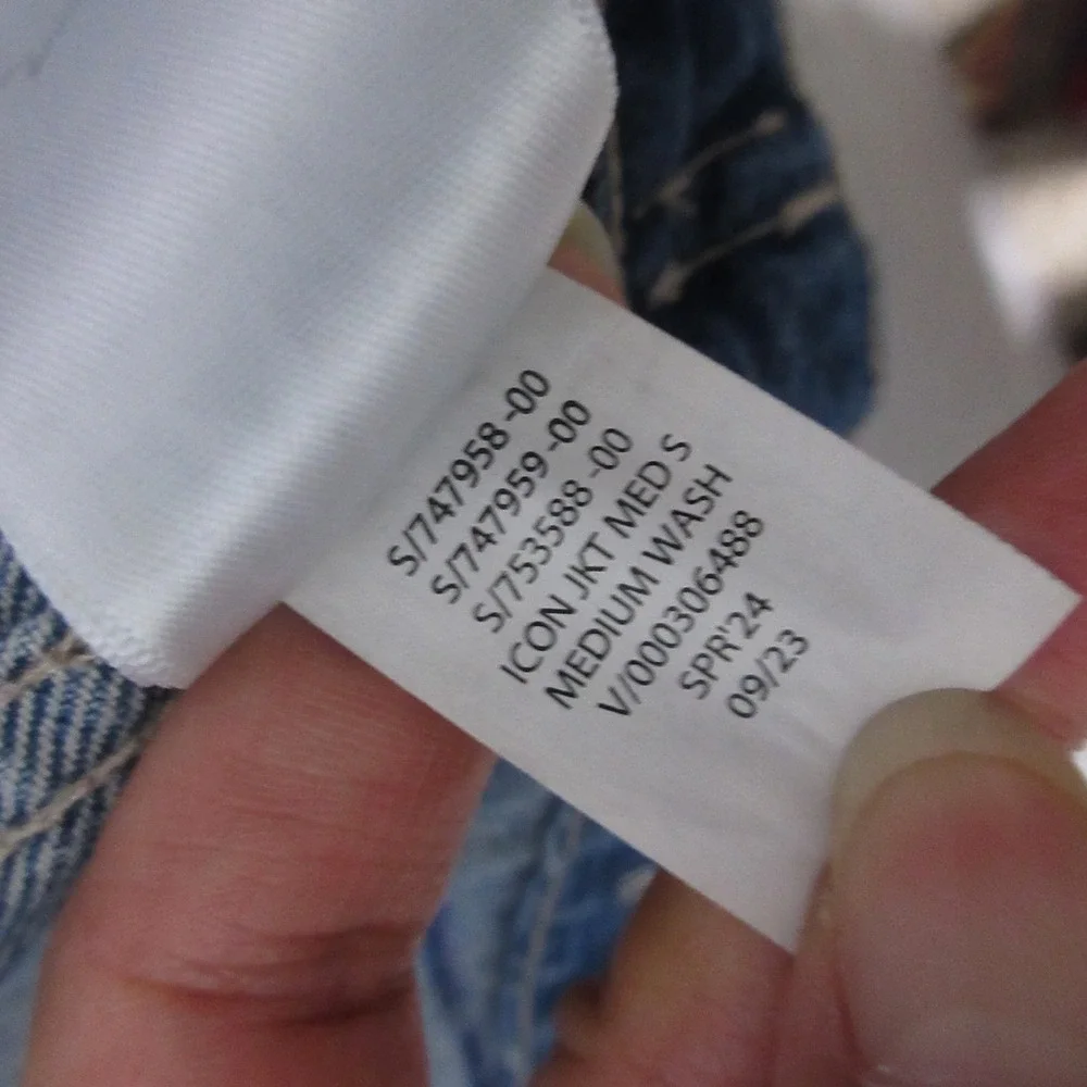 Gap Denim Jacket Swiftie‎ Eras Tour Custom Purple Patch Concert Outfit
